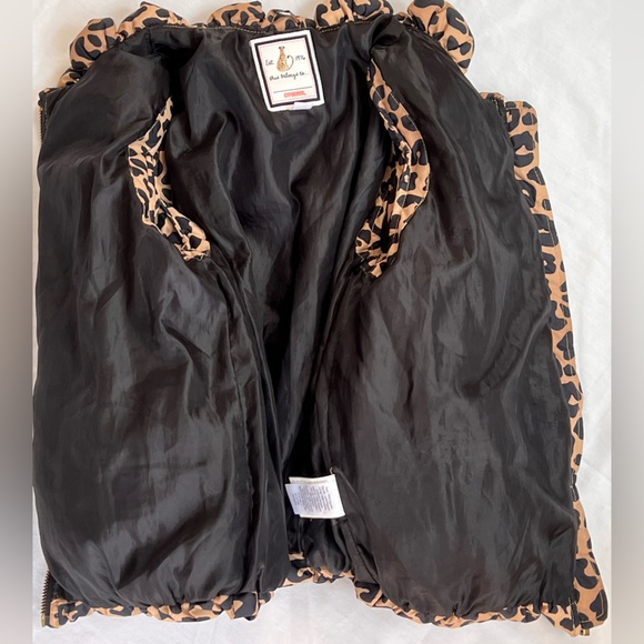 Gymboree Leopard Print Puffer Vest - Picture 3 of 7